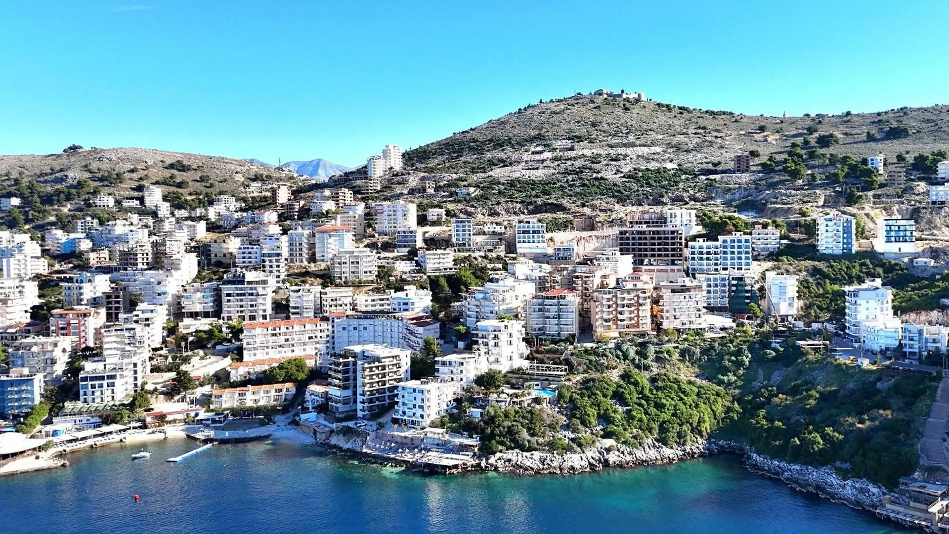 Sunset Penthouse Apartman Saranda Albánia